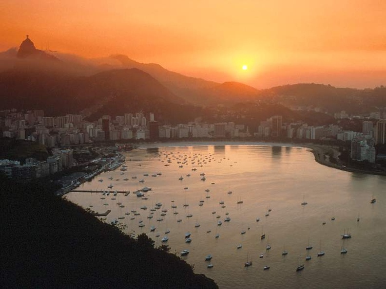 Rio de Janeiro from Sugarloaf Mountain, Brazil